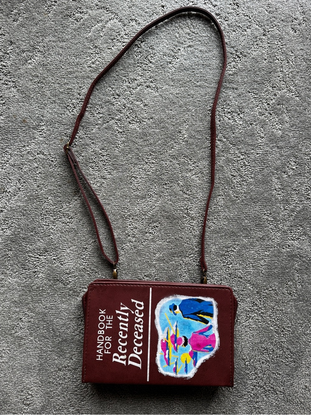 Handbook for the Recently Deceased crossbody purse